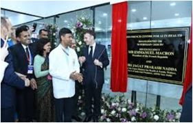 Indo-French Centre for AI in Health inaugurated at AIIMS New Delhi